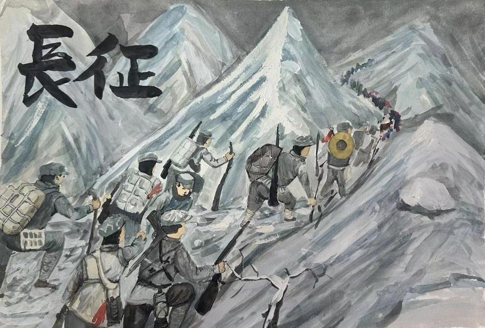 美术学院举办重温历史画说党史绘画比赛